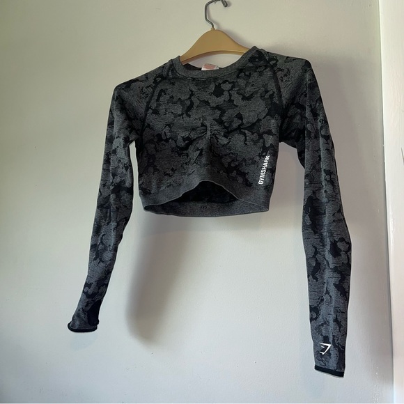 Gymshark camo long sleeve top (new without tags) - Picture 6 of 7